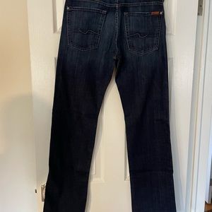 Mens 7 for all Mankind jeans.